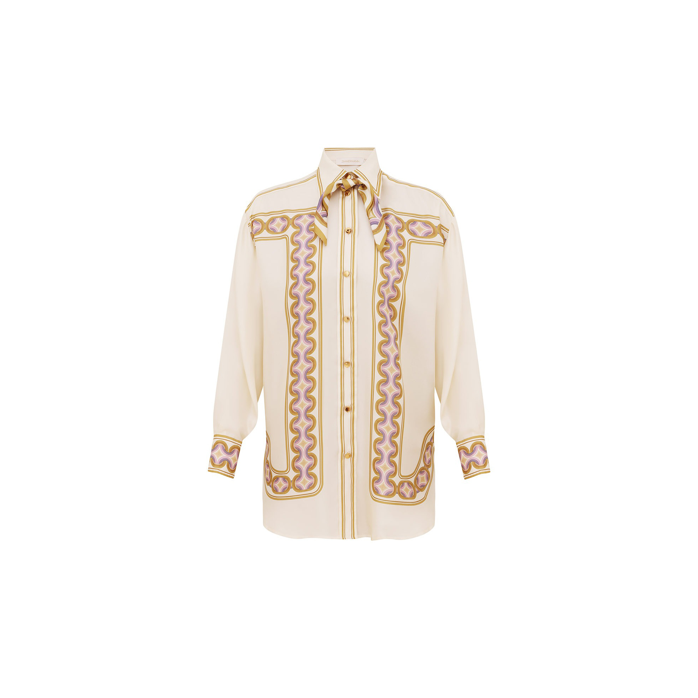 ZIMMERMANN LUNA RETRO SHIRT 7746TS261